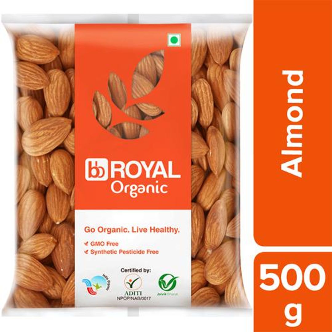 BB Royal Organic - Almond/Badam, 500 g 