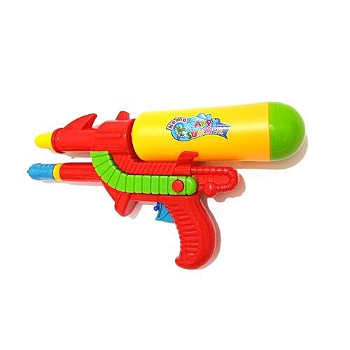 Unique Arts & Interiors Holi Pichkari - Water Gun Pistol, Double Pump, Multicolour, 1 pc  