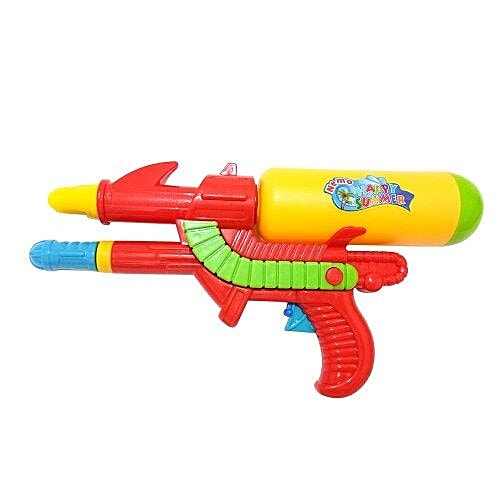 Unique Arts & Interiors Holi Pichkari - Water Gun Pistol, Double Pump, Multicolour, 1 pc  