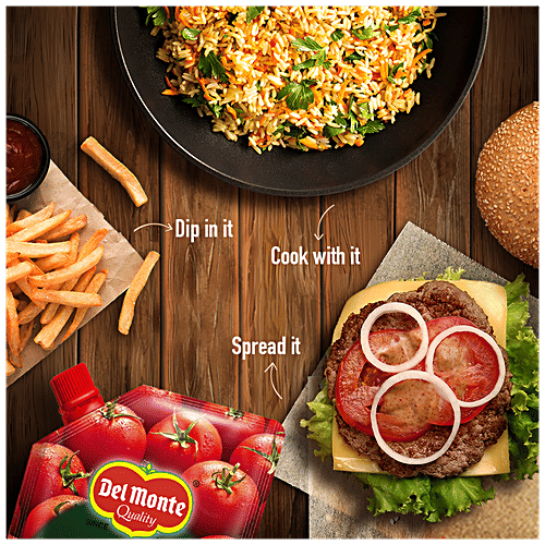 Del Monte Tomato Ketchup - No Onion No Garlic, 950 g Spout 