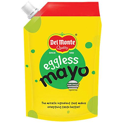 Buy Del Monte Mayonnaise Eggless Spout 900 Gm Online At Best Price of