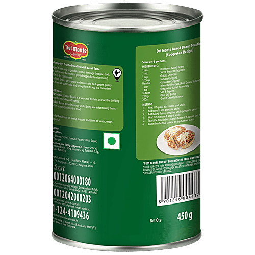 Buy Del Monte Baked Beans In Sauce 450 Gm Online At Best Price of Rs