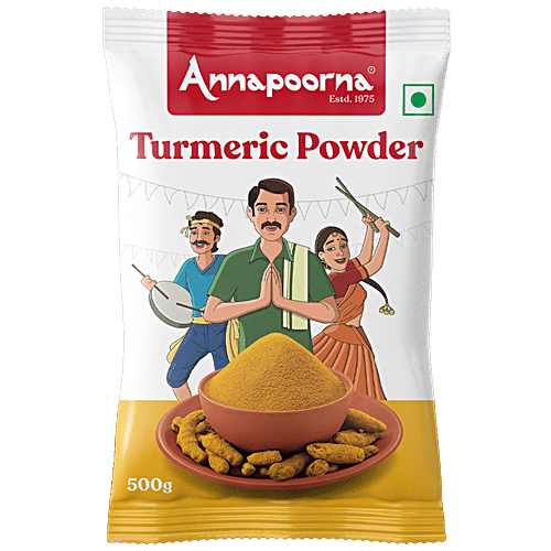 Annapoorna Turmeric Powder/Arisina Pudi, 500 g  