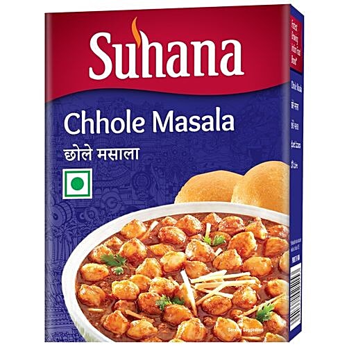 Suhana Masala - Chhole, 100 g  No Added MSG, No Artificial Flavours & Colours