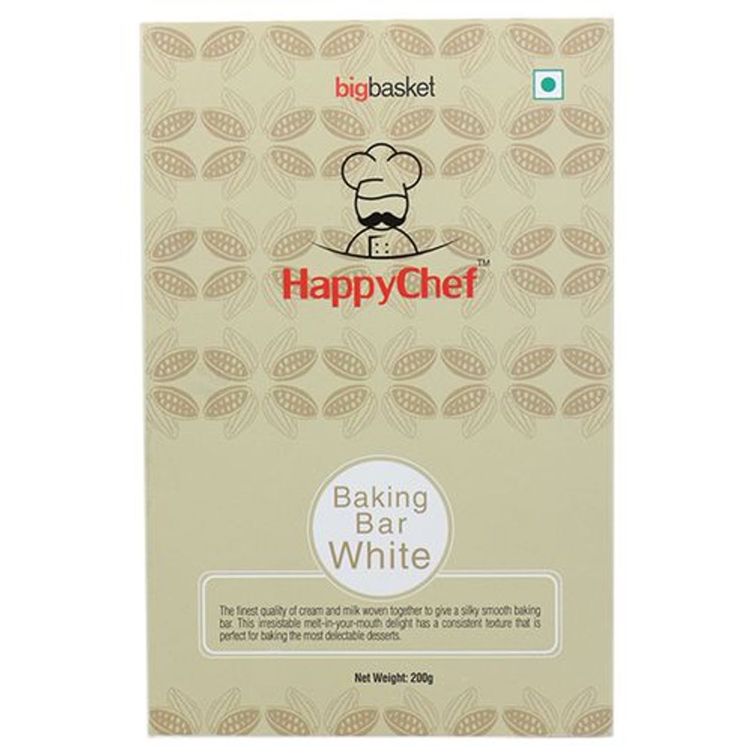 HappyChef White Baking Bar, 200 g 