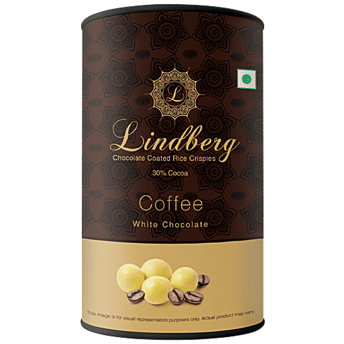 Lindberg Coffee White Chocolate Crispies, 100 g  Zero Trans Fat
