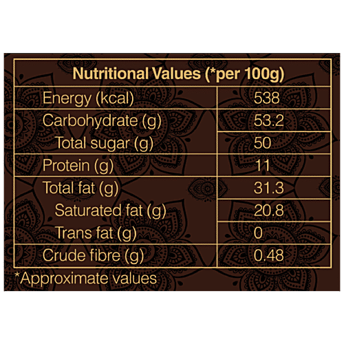 Lindberg Coffee White Chocolate Crispies, 100 g  Zero Trans Fat