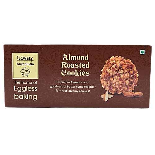 Lovely Bake Studio Cookies - Almond Roasted, 75 g  
