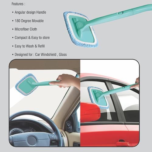 Ceyes Car Cleaning Window Tool, Microfiber Window Cleaning Tool for Auto  Glass Windshield Wiper