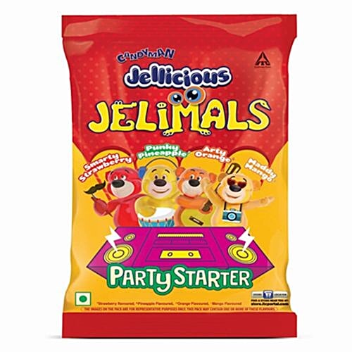 Buy Candyman Jellicious Jelimals 78 Gm Online At Best Price of Rs 30