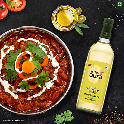 Saffola Refined Olive Oil, 1 L  