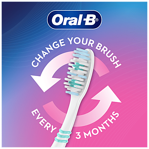 Oral-B Sensitive & Gums – Precision Clean Toothbrush, 1 pc  Upto 20X Thinner Cup Shaped Bristles