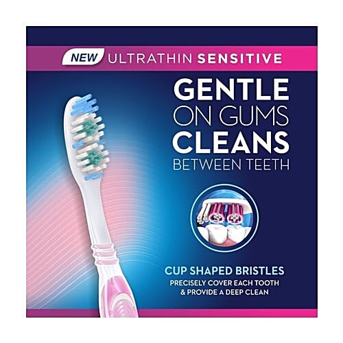 Oral-B Ultrathin Sensitive Toothbrush, 2 pcs  