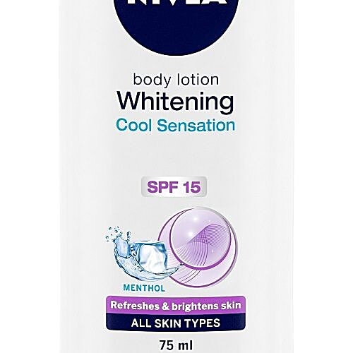 Buy Nivea Body Lotion Whitening Cool Sensation 75 ml Online at Best Price. of Rs 95 bigbasket