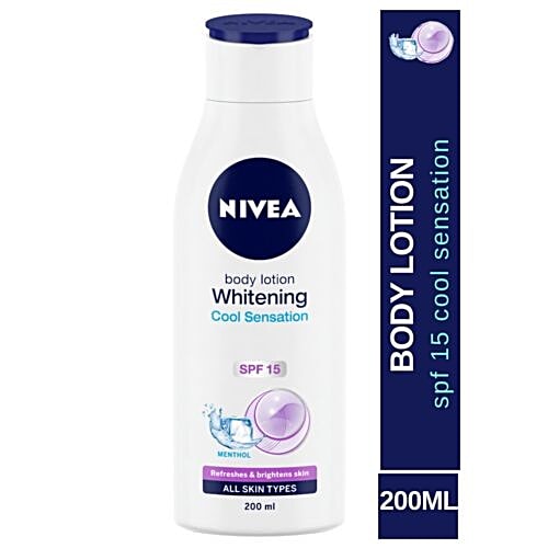 Buy Nivea Body Lotion Whitening Cool Sensation 200 Ml Online At Best Price of Rs 260 bigbasket