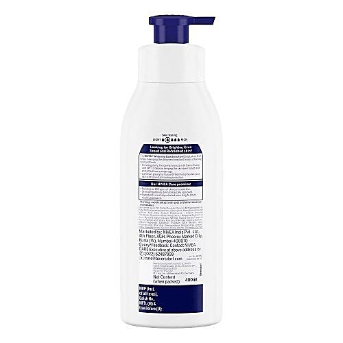 Nivea Body Lotion, Whitening Cool Sensation, SPF 15 & Refreshing Menthol, 400 ml  