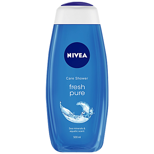 Nivea Body Wash, Fresh Pure Shower Gel, Refreshing Aquatic Scent, 500 ml  