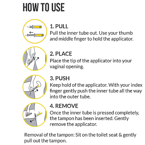 SIRONA Premium Applicator Tampons, 8 pcs  No Leakage, No Odour