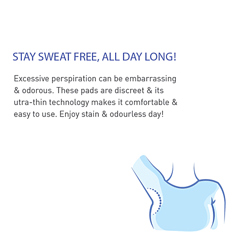 SIRONA Underarm Sweat Pads For Men & Women, 24 pcs  