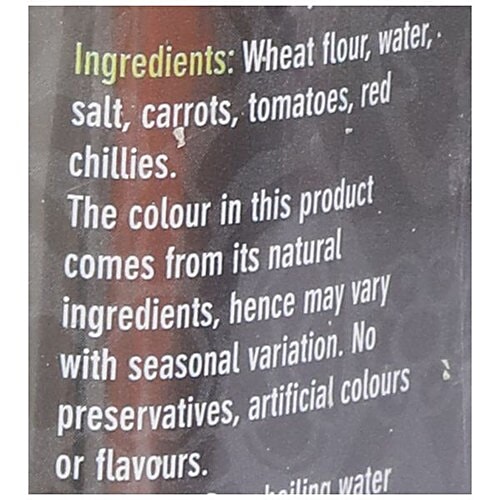 Bali Kitchen Noodles - Tomato & Carrot, 200 g  