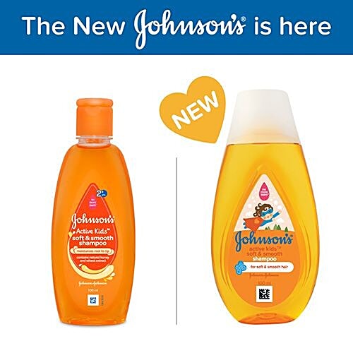 Buy Johnson's Active Kids Shampoo Soft & Smooth 100 ml Online at Best