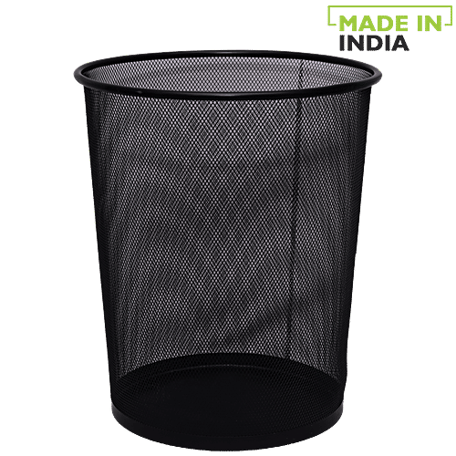 Apex Color Metal Dustbin / Garbage Bin - Mesh, 10 L  Durability & Reliability
