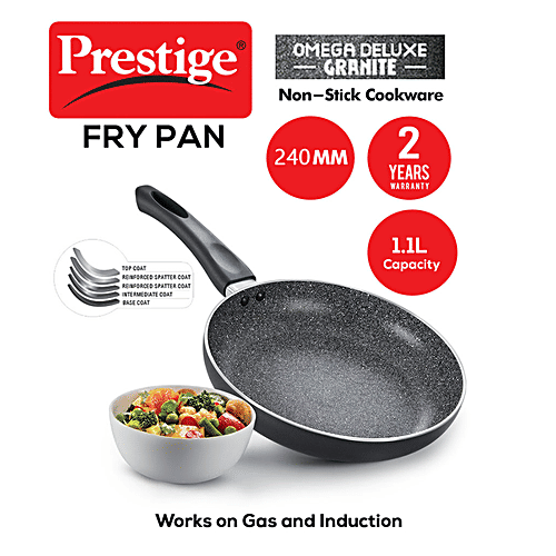 Buy Prestige Deluxe Granite Fry Pan Without Lid 240 Mm Online At Best Price of Rs 979 bigbasket