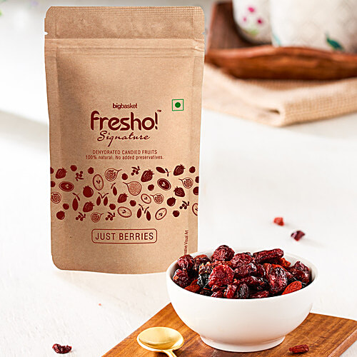 Fresho Signature Just Berries - Dehydrated Candied Fruits, 50 g  
