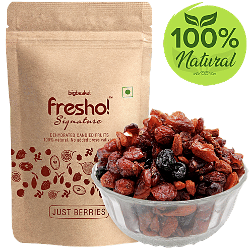 Fresho Signature Just Berries - Dehydrated Candied Fruits, 150 g  
