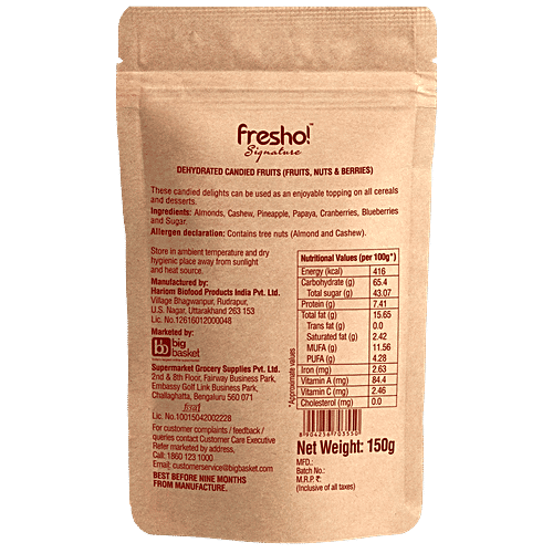 Fresho Signature Fruits, Nuts & Berries, 150 g  