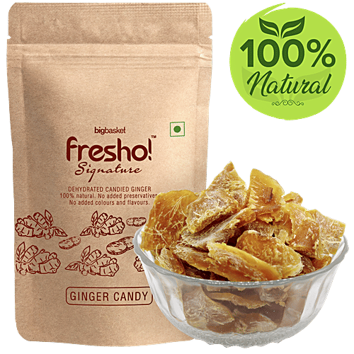 Buy Fresho Signature Ginger Candy Dehydrated 150 Gm Online At Best