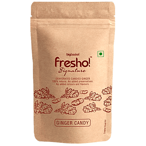 Fresho Signature Ginger Candy, 150 g  
