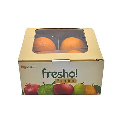 fresho! Valencia Premium Orange, 4 pcs  