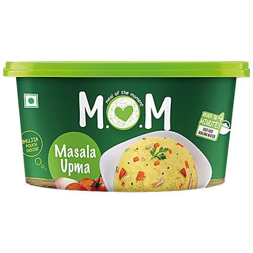 MOM Masala Upma, 70 g Tub Zero Trans Fat, Zero Cholesterol