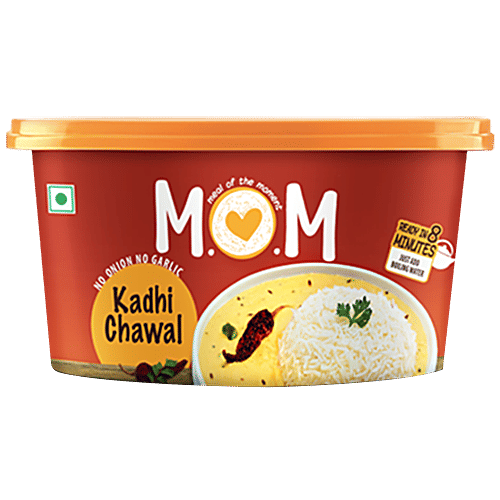MOM Kadhi Chawal, 75 g Tub No Onion, No Garlic