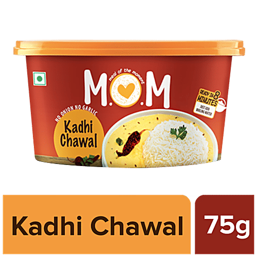 MOM Kadhi Chawal, 75 g Tub No Onion, No Garlic
