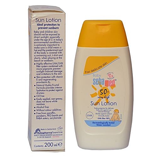 Sebamed Baby Sun lotion SPF50+, 200 ml