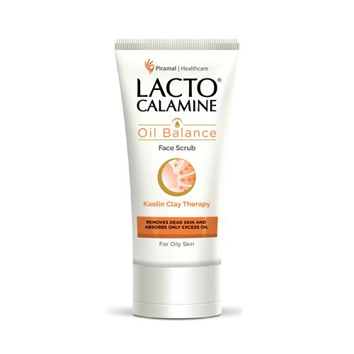 Lacto Calamine Oil Balance Face Scrub, 50 g  