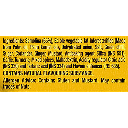 MTR 3 Minute Breakfast - Magic Masala Upma, 60 g Pouch 