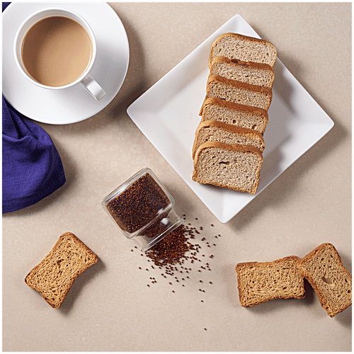 Tasties Rusk - Ragi, 200 g  Authentic, Crispy & Tasty