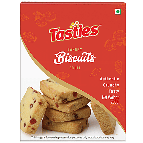 Tasties Biscuits - Fruit, 200 g  