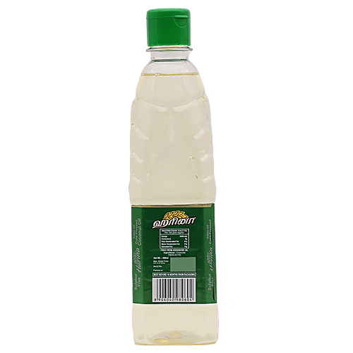 Harina Oil - Cold Pressed Coconut, 500 ml  Sulphur Free, Zero Cholesterol