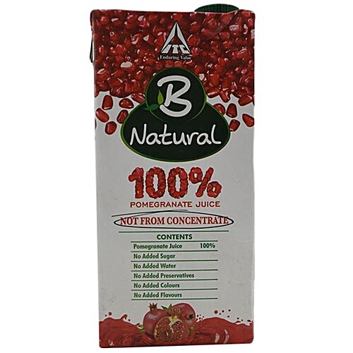 B Natural Juice - 100%, Pomegranate, 1 L  