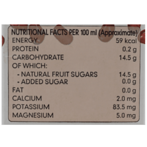 B Natural Juice - 100%, Pomegranate, 1 L  