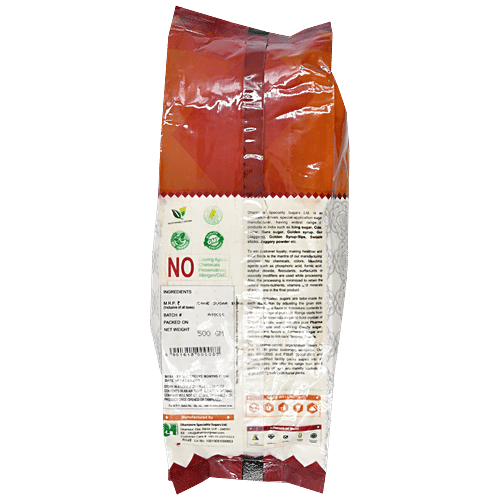 Dhampur Green Bura Sugar/Sakkare (Made From CaneSugar), 500 g  