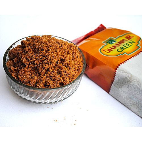 Dhampur Green Muscovado Sugar/Sakkare (Natural Brown Sugar), 500 g  