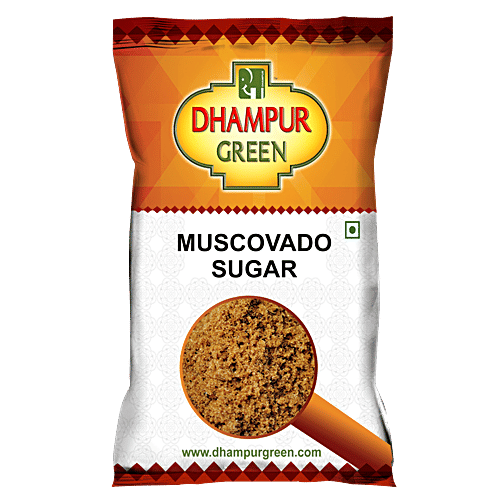 Dhampur Green Muscovado Sugar/Sakkare (Natural Brown Sugar), 500 g  