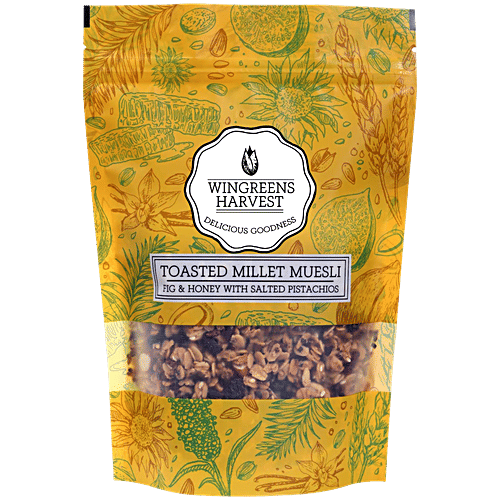 Buy Monsoon Harvest Toasted Millet Muesli Fig And Honey With Salted