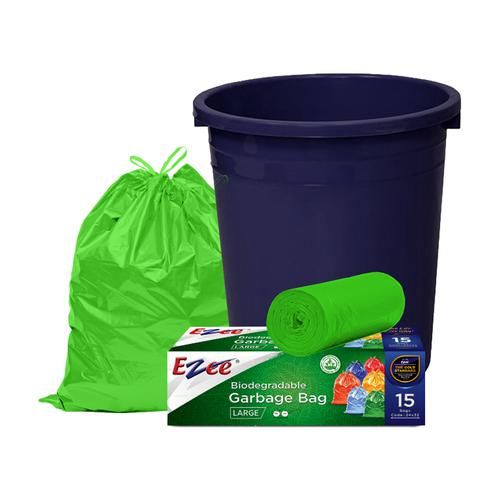 Buy Ezee Bio Degradable Garbage Bags/Trash Bags/Dustbin Bags - 61