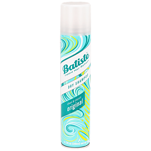 Batiste Instant Hair Refresh Dry Shampoo - Clean & Classic Original, 200 ml  